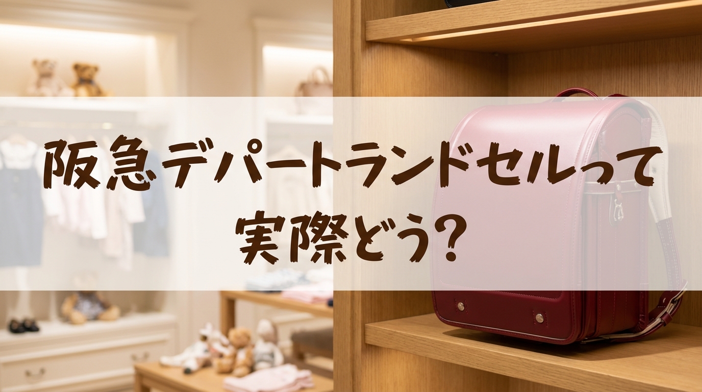 阪急デパートランドセルって実際どう？