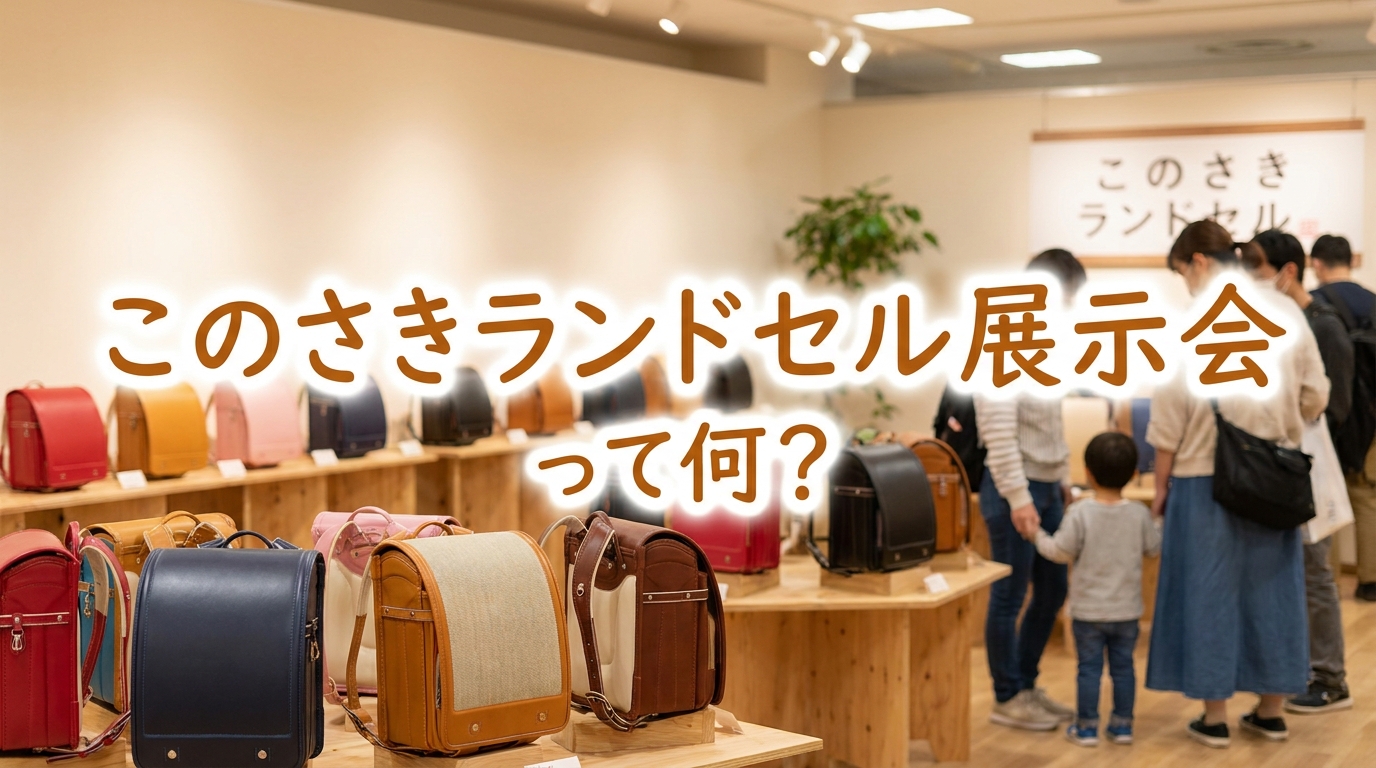 このさきランドセル展示会って何？