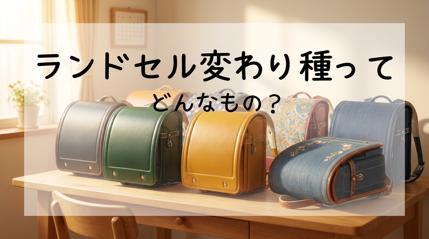 ランドセル変わり種ってどんなもの？