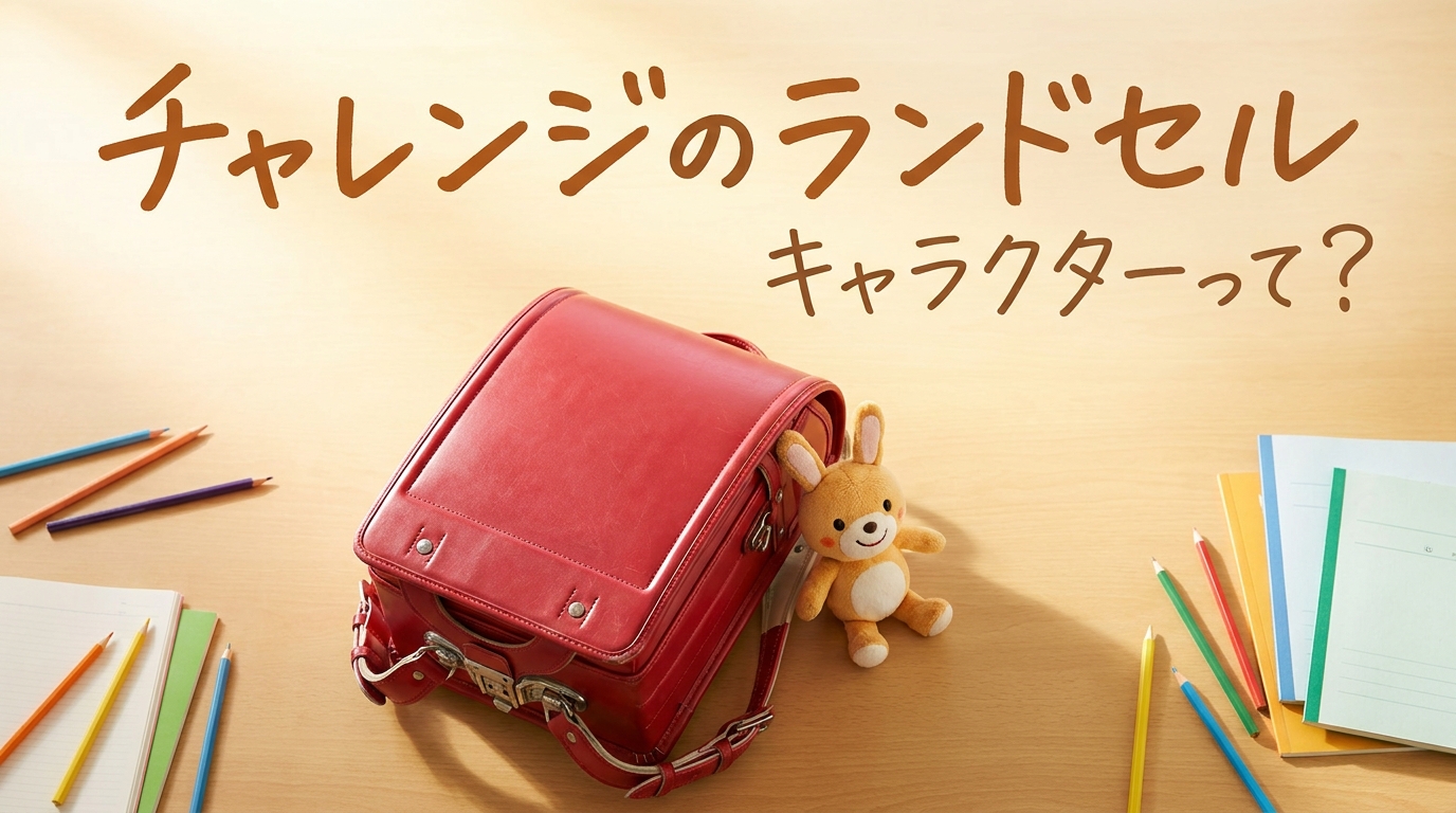 チャレンジのランドセルキャラクターって？