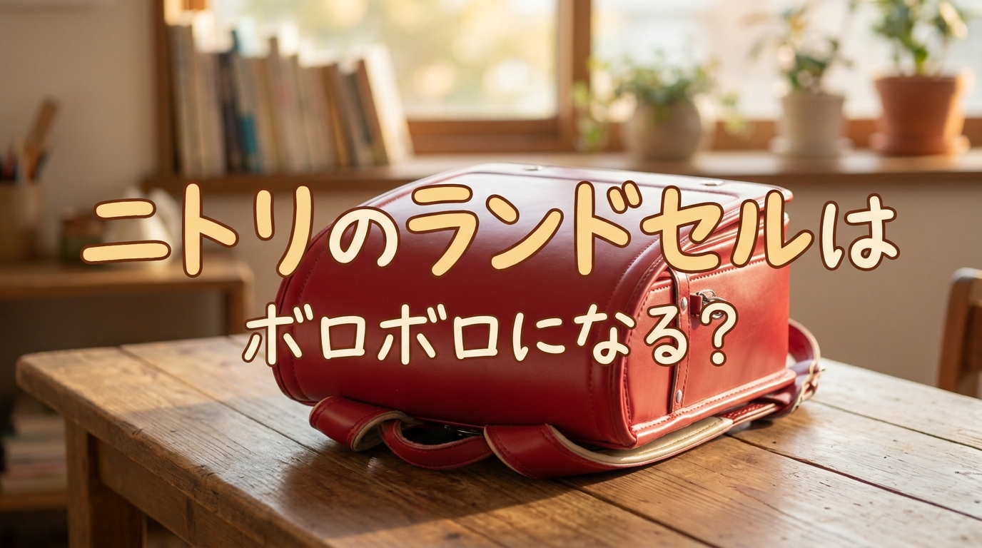 ニトリのランドセルはボロボロになる？
