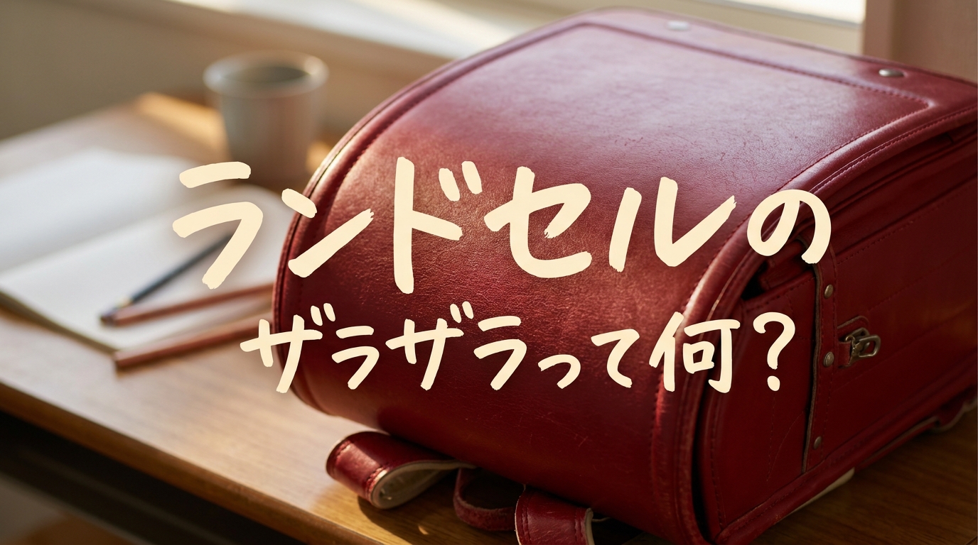 ランドセルのザラザラって何？