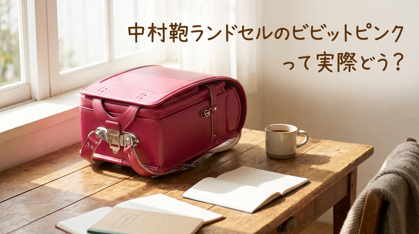 中村鞄ランドセルのビビットピンクって実際どう？