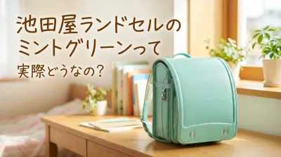 池田屋ランドセルのミントグリーンって実際どうなの？