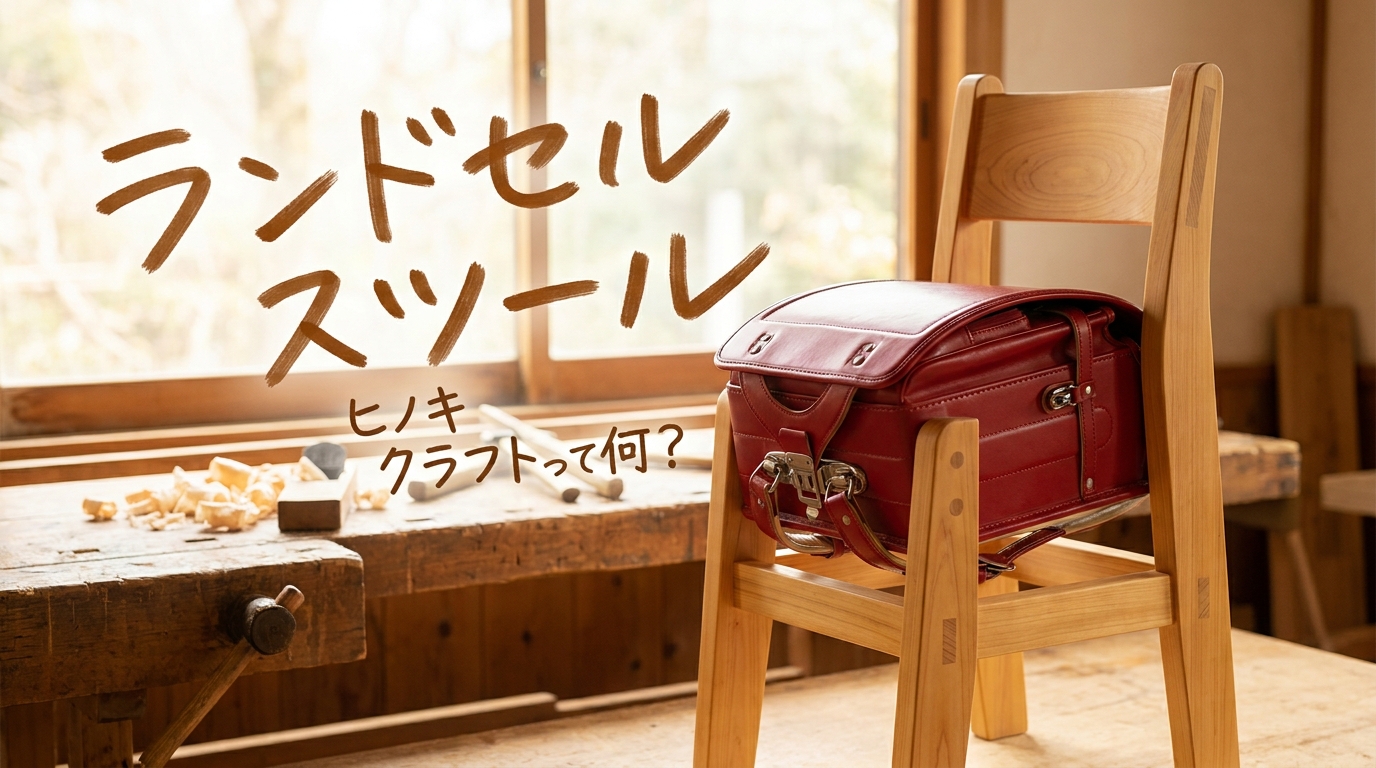 ランドセル スツール ヒノキ クラフトって何？