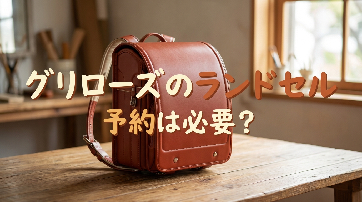 グリローズのランドセル予約は必要？