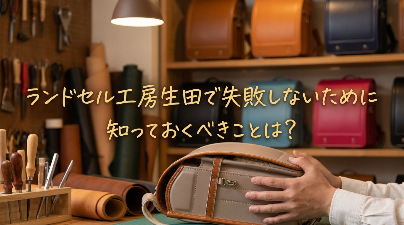 ランドセル工房生田で失敗しないために知っておくべきことは？