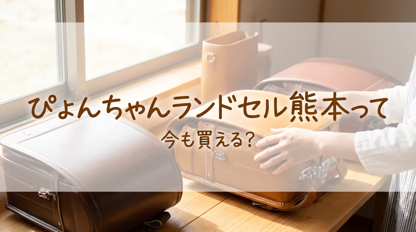 ぴょんちゃんランドセル熊本って今も買える？