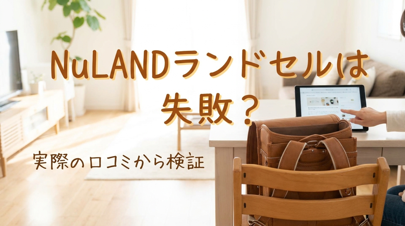NuLANDランドセルは失敗？
