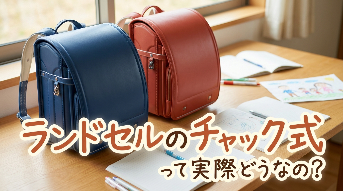 ランドセルのチャック式って実際どうなの？