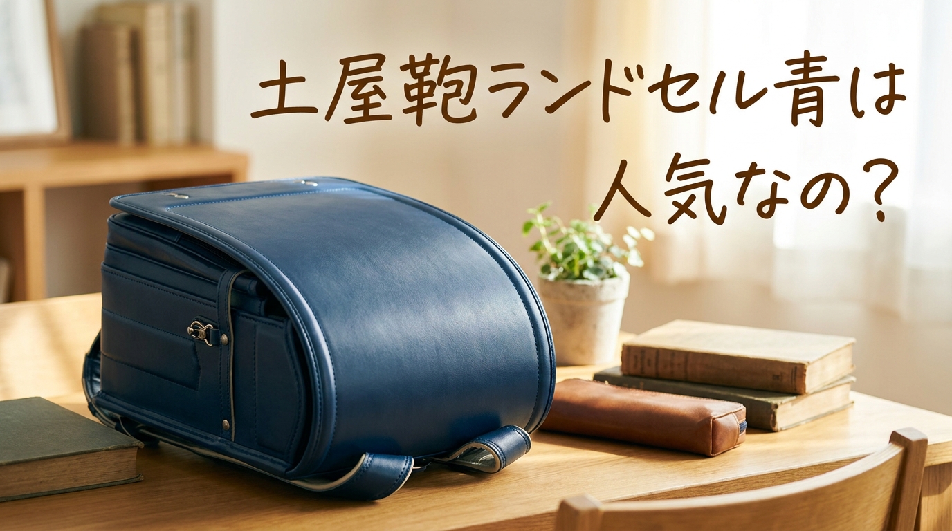 土屋鞄ランドセル青は人気なの?