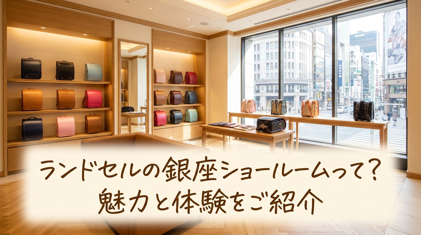 ランドセルの銀座ショールームって？