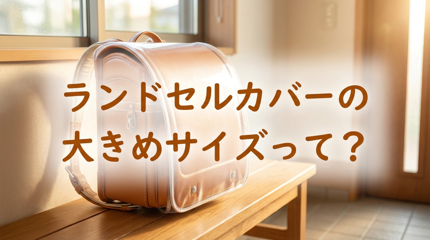ランドセルカバーの大きめサイズって？