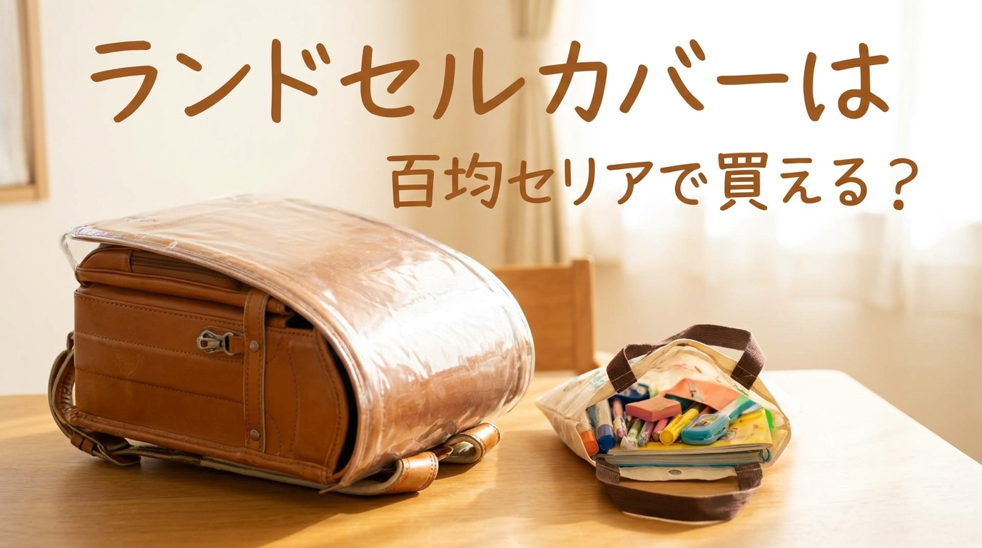 ランドセルカバーは百均セリアで買える？