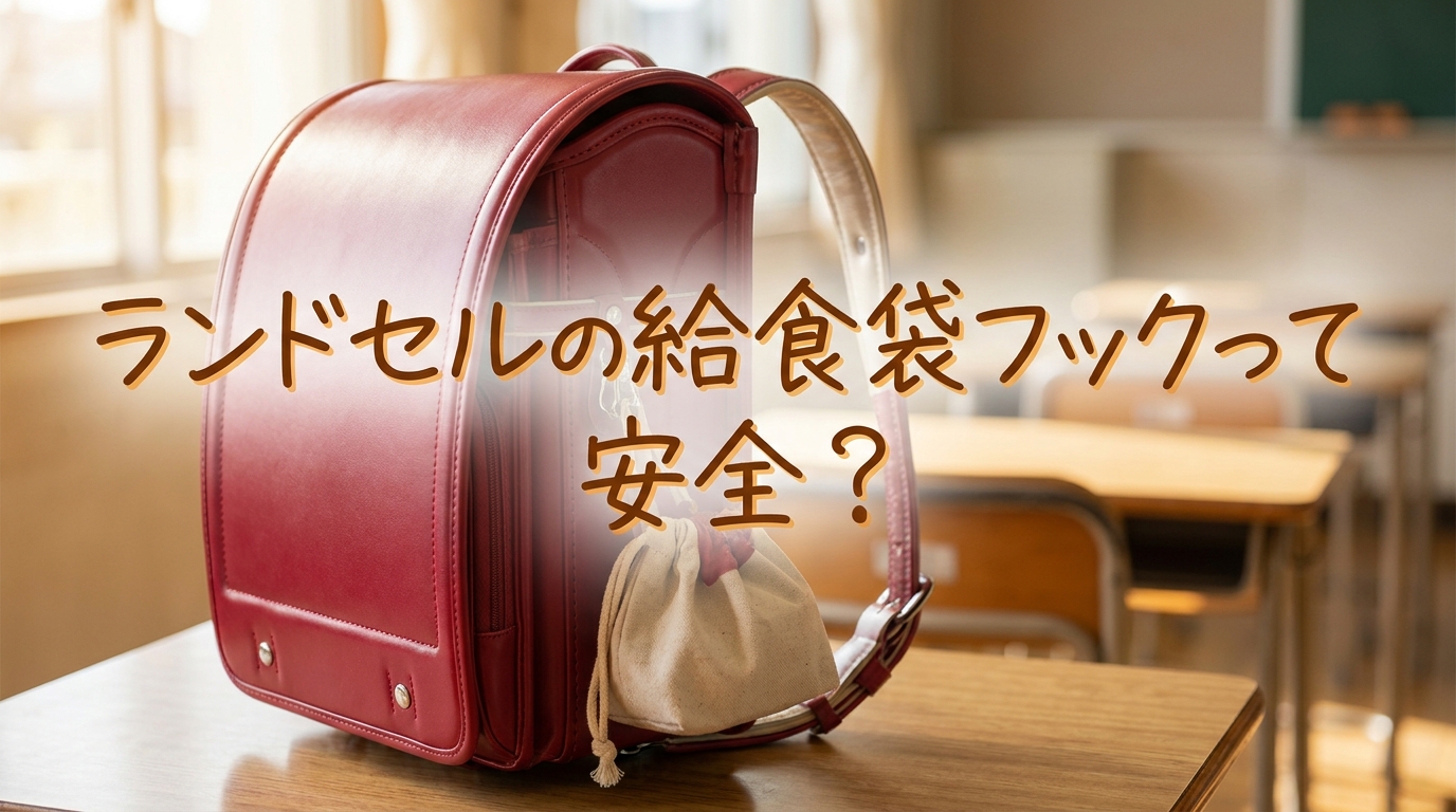 ランドセルの給食袋フックって安全？