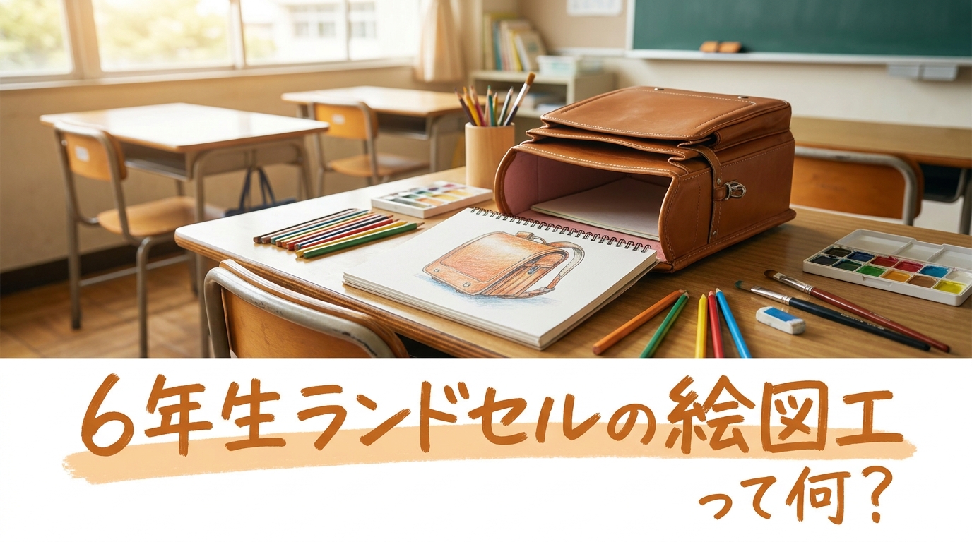 6年生ランドセルの絵図工って何？