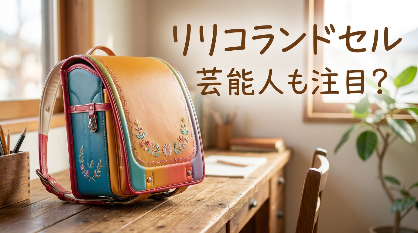 リリコランドセル芸能人も注目？