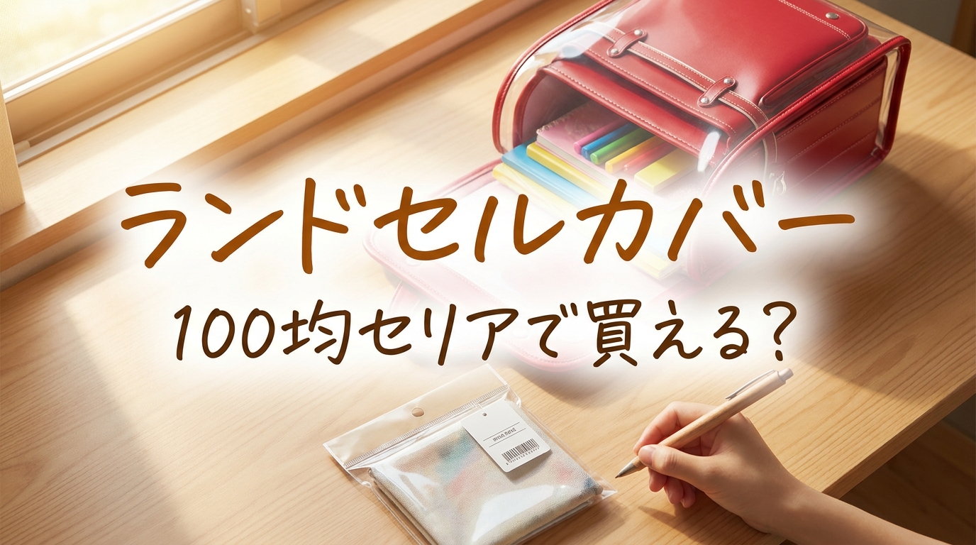 ランドセルカバー100均セリアで買える？