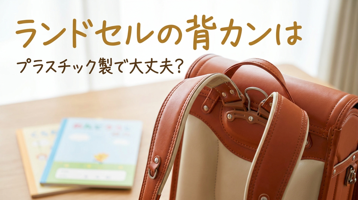ランドセルの背カンはプラスチック製で大丈夫？