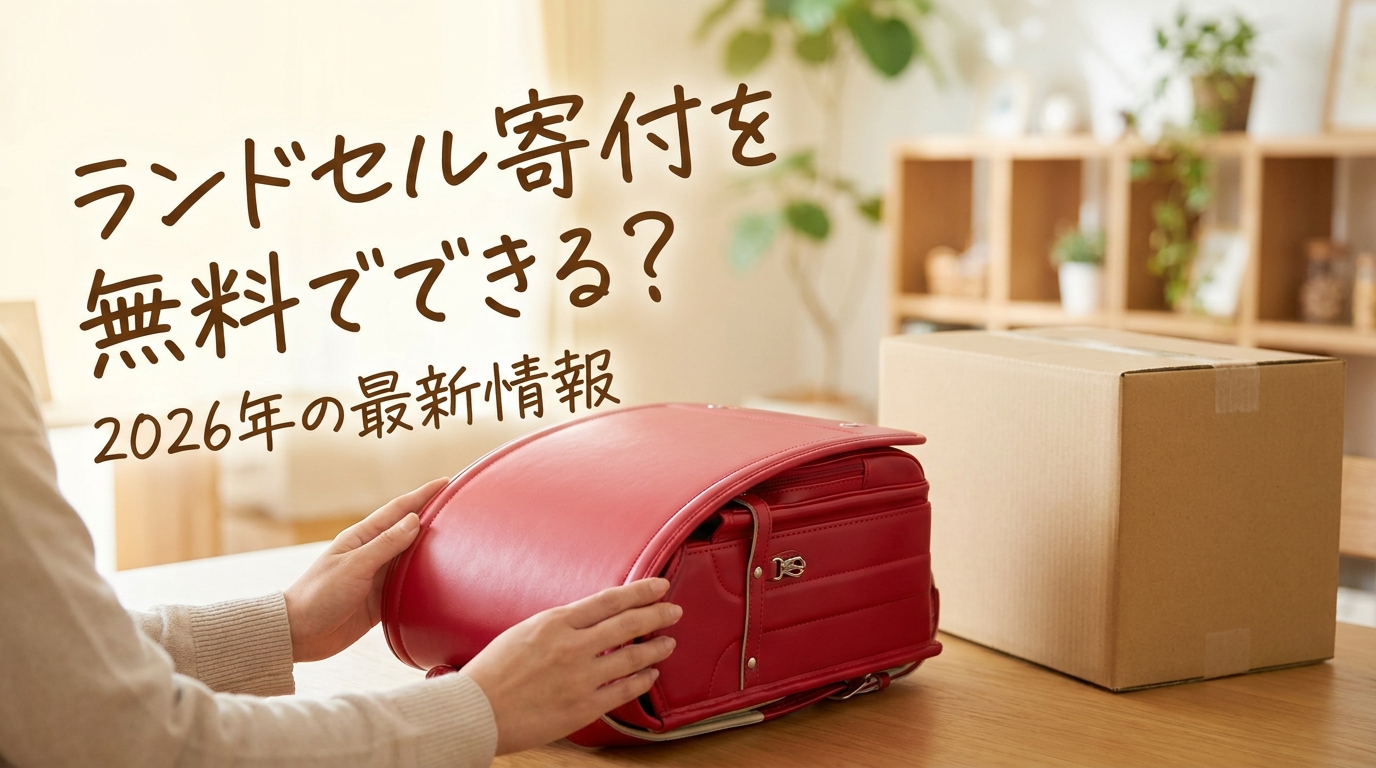 ランドセル寄付を無料でできる？2026年の最新情報