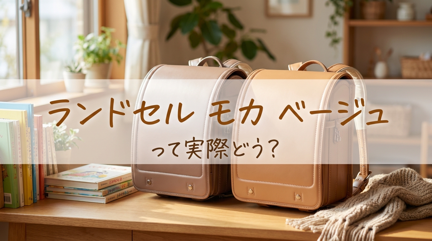 ランドセル モカ ベージュって実際どう？