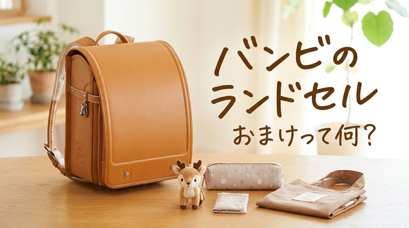 バンビのランドセルおまけって何？