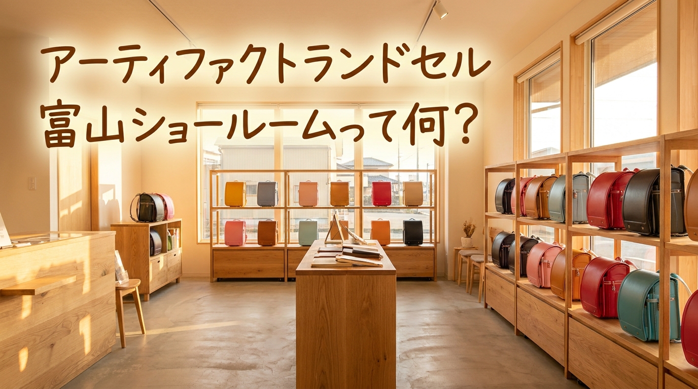アーティファクトランドセル富山ショールームって何？