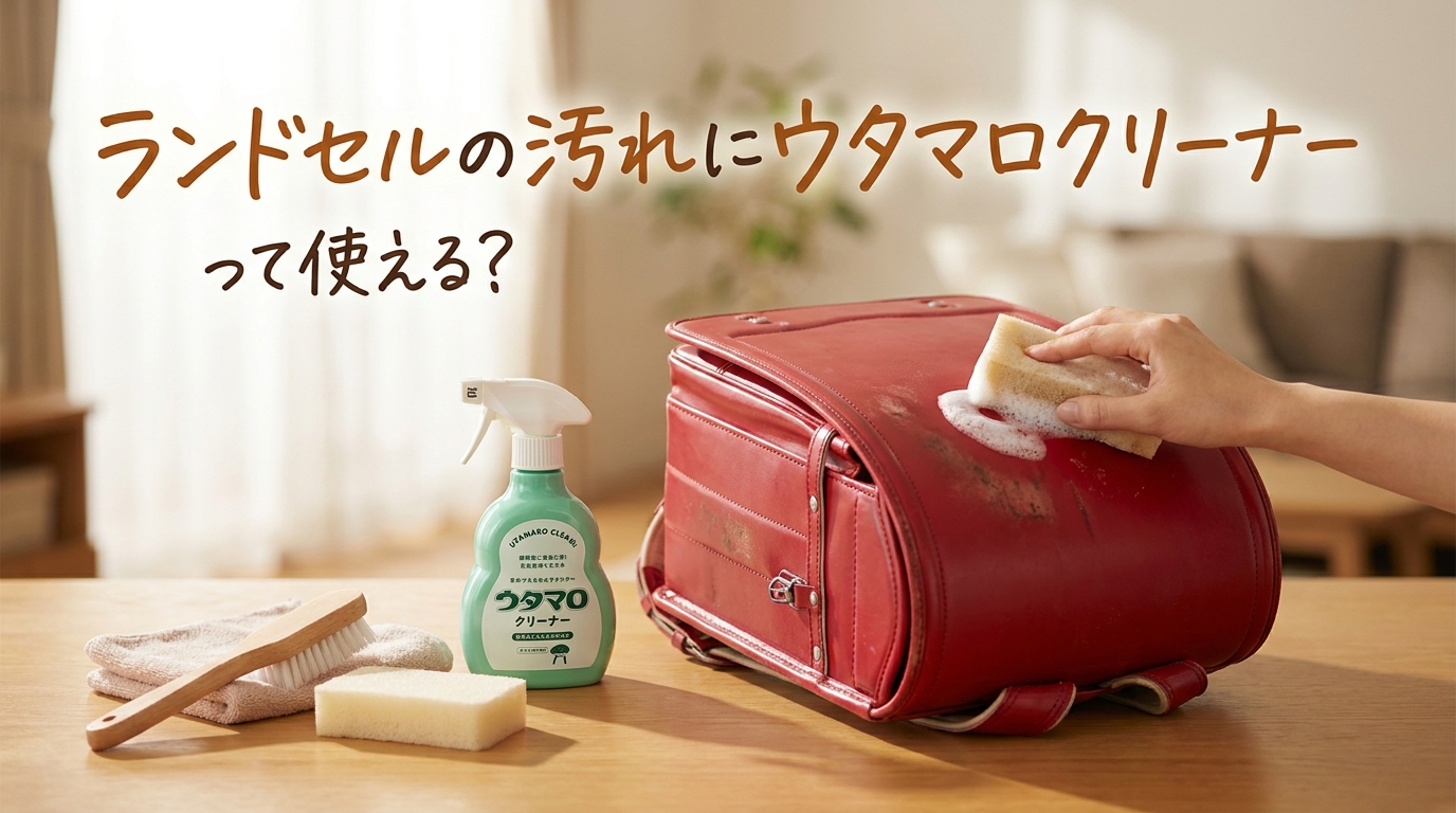 ランドセルの汚れにウタマロクリーナーって使える？