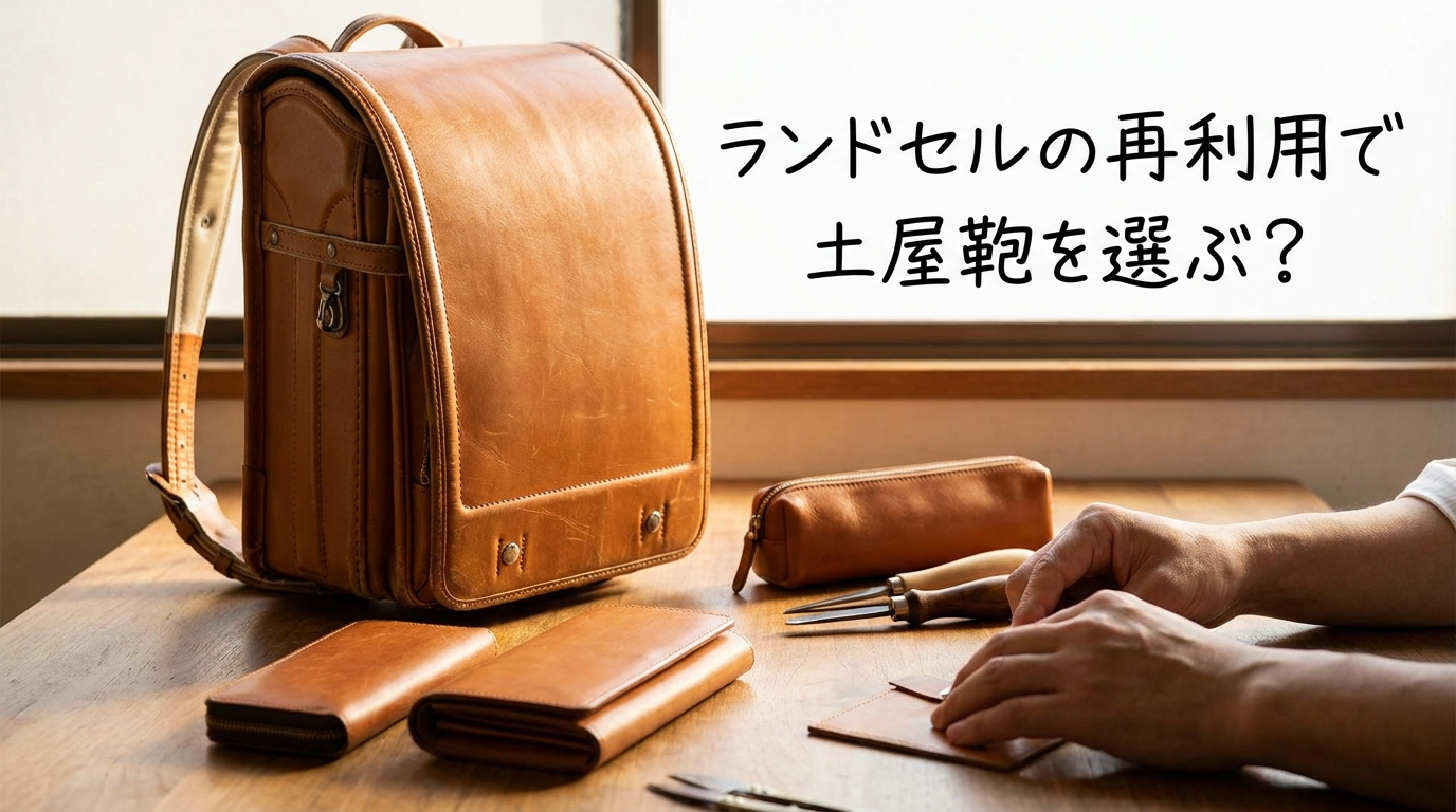 ランドセルの再利用で土屋鞄を選ぶ？