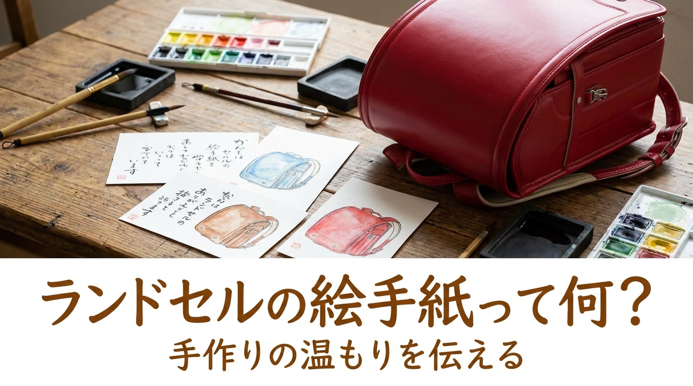 ランドセルの絵手紙って何？