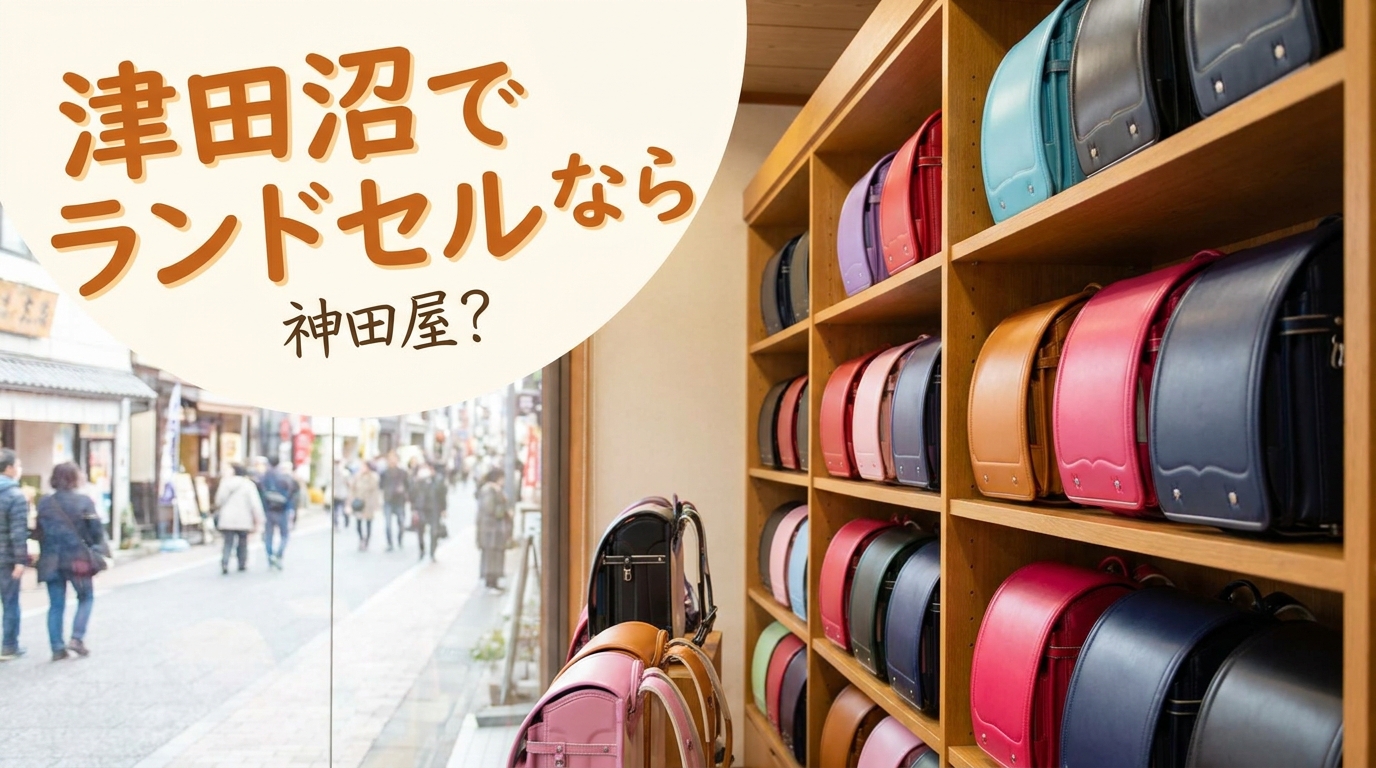 津田沼でランドセルなら神田屋？