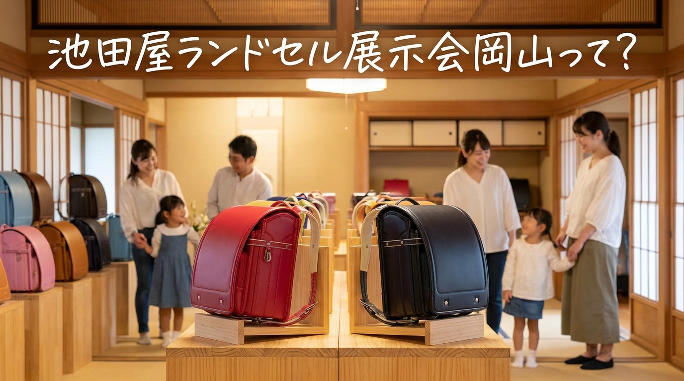 池田屋ランドセル展示会岡山って？