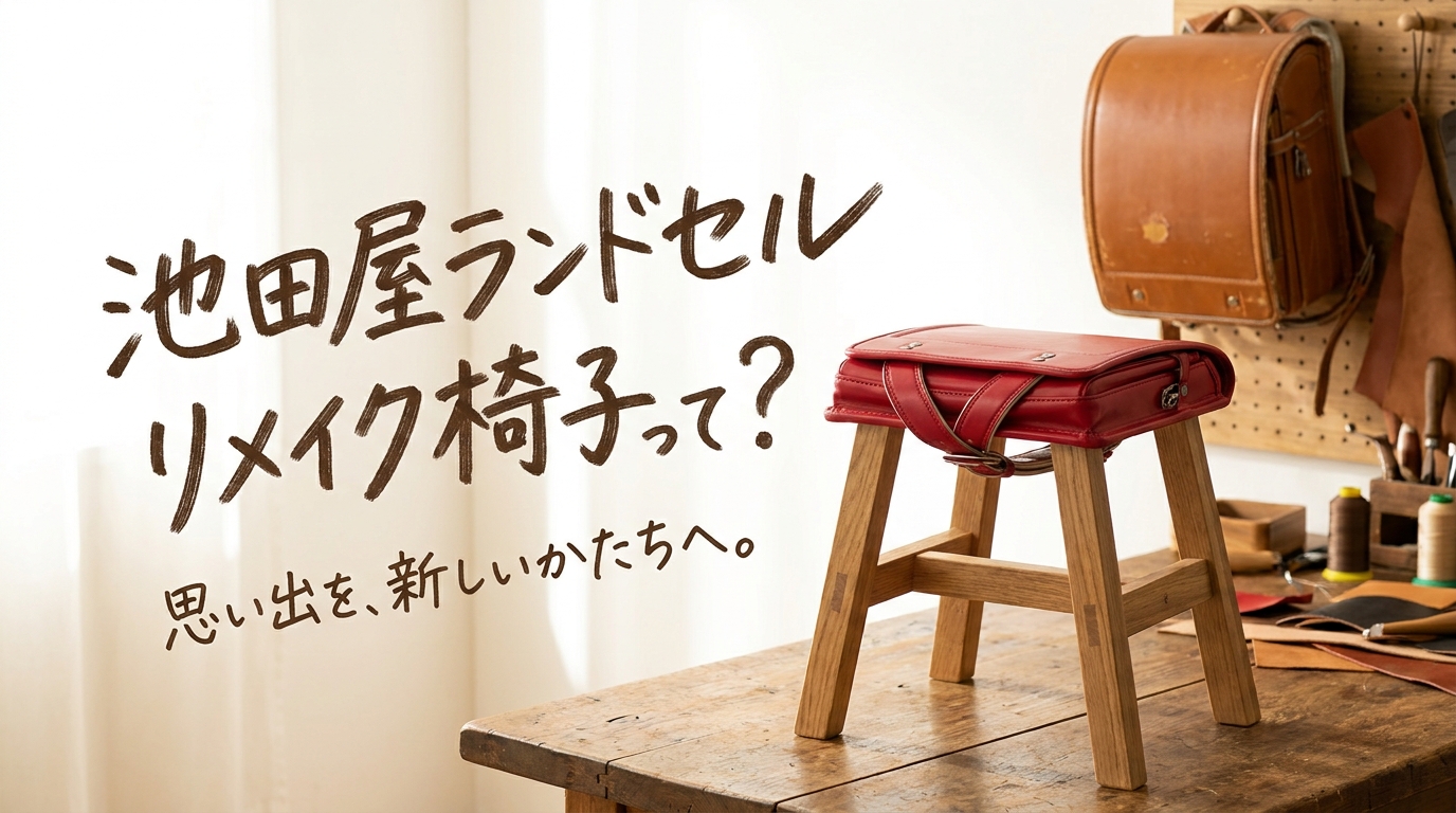 池田屋ランドセルリメイク椅子って何？