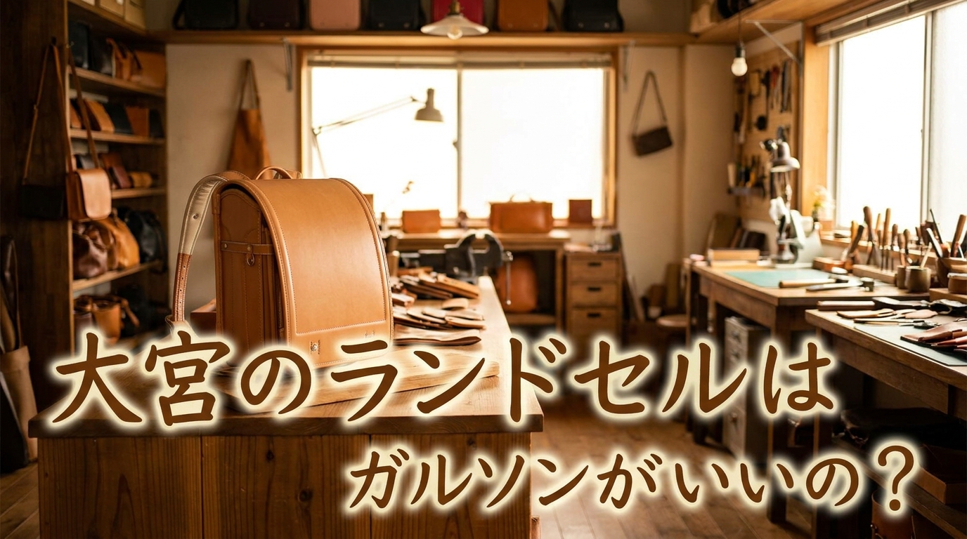 大宮のランドセルはガルソンがいいの?