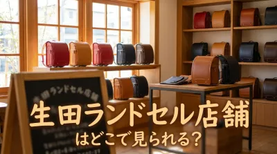 生田ランドセル店舗はどこで見られる？