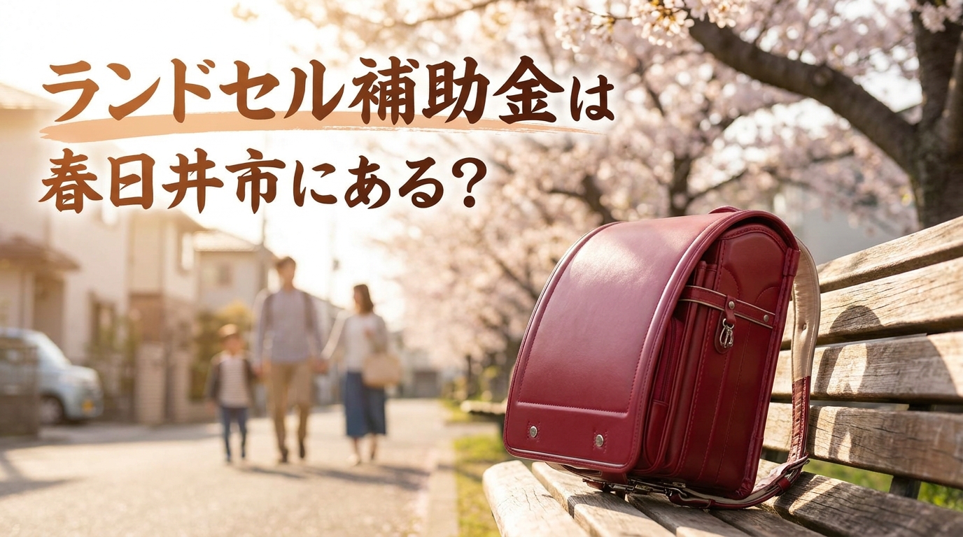ランドセル補助金は春日井市にある？