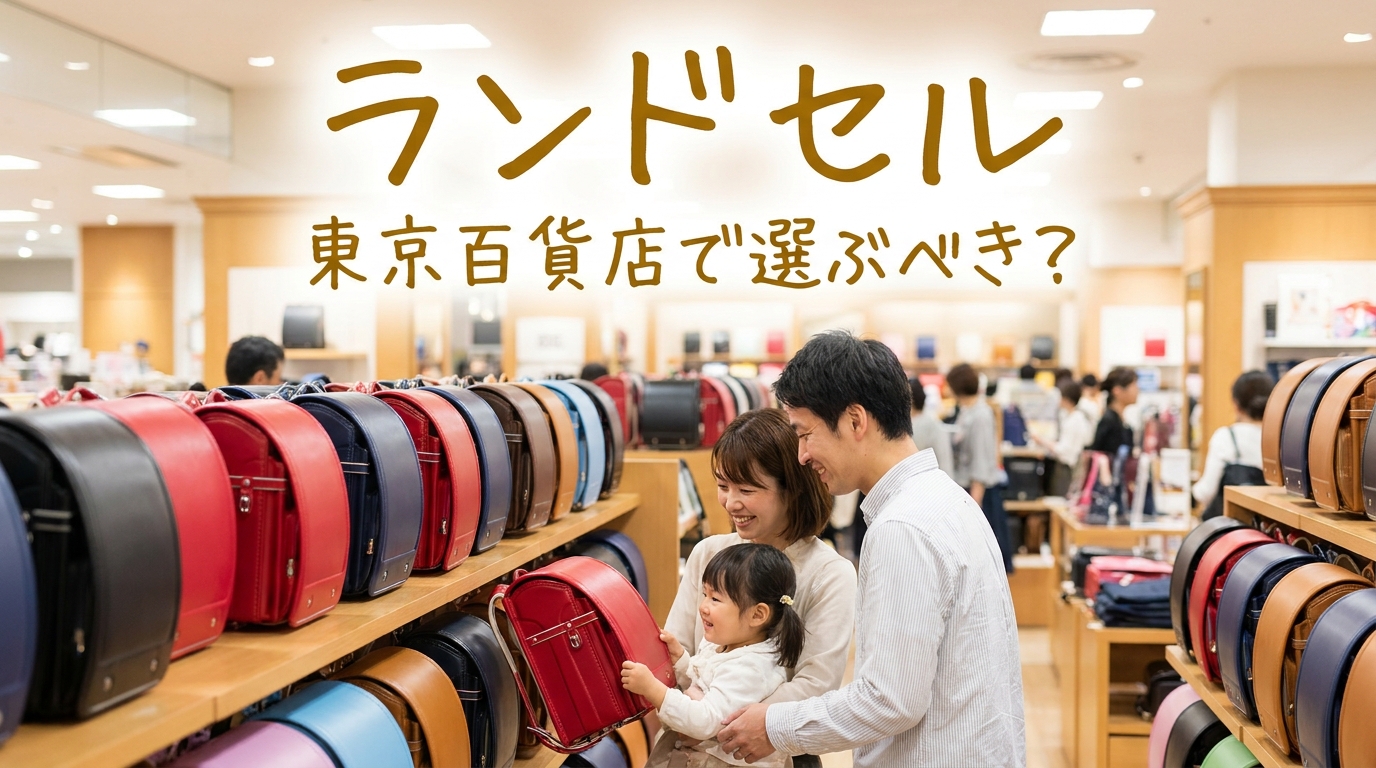 ランドセル東京百貨店で選ぶべき？