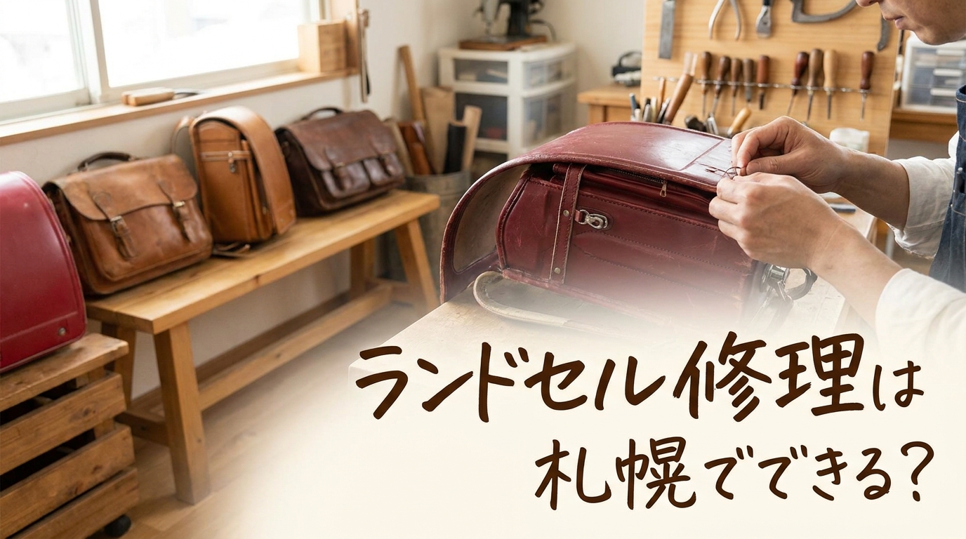 ランドセル修理は札幌でできる?