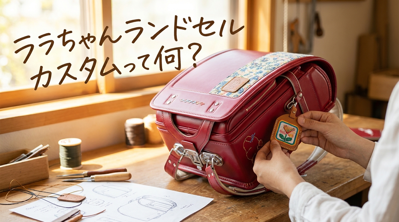 ララちゃんランドセルカスタムって何?