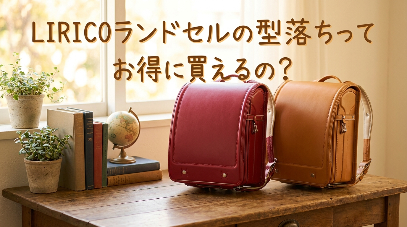 LIRICOランドセルの型落ちって、お得に買えるの？