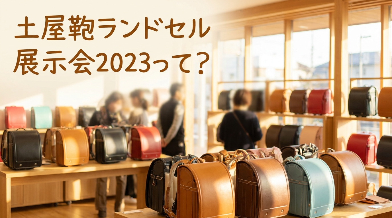 土屋鞄ランドセル展示会2023って？