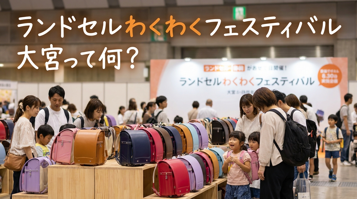 ランドセルわくわくフェスティバル大宮って何？