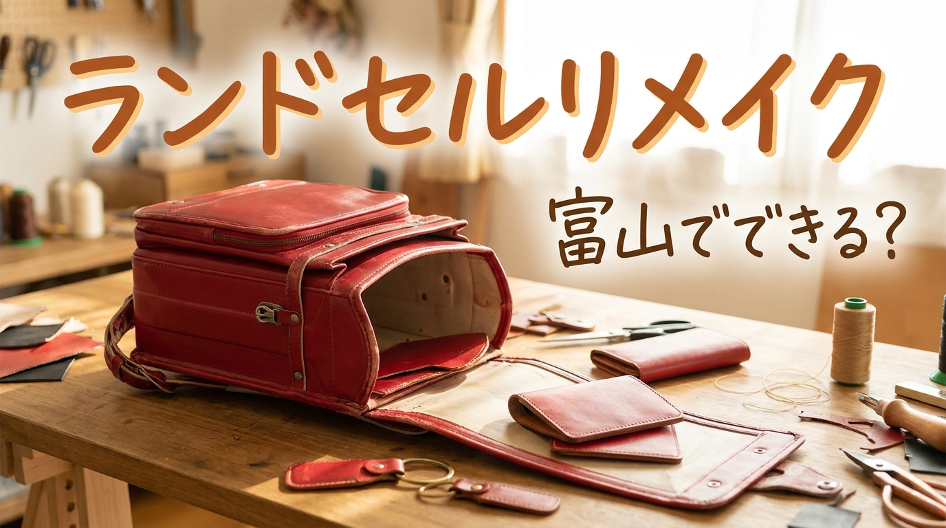 ランドセルリメイク富山でできる？