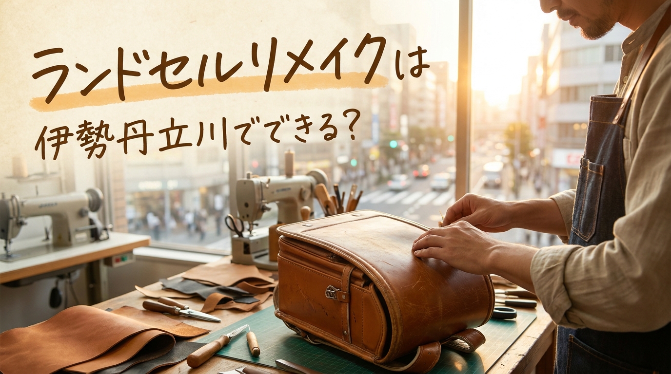 ランドセルリメイクは伊勢丹立川でできる？
