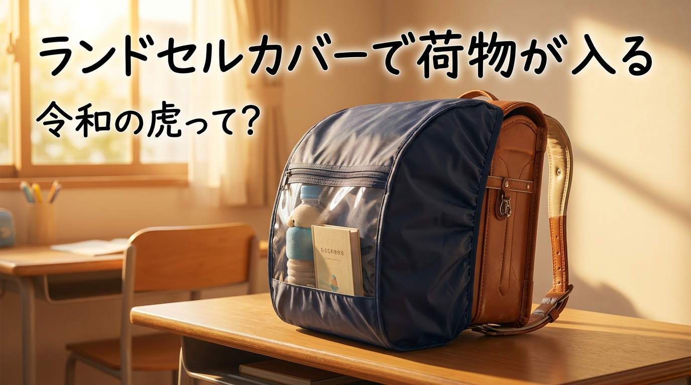 ランドセルカバーで荷物が入る令和の虎って?