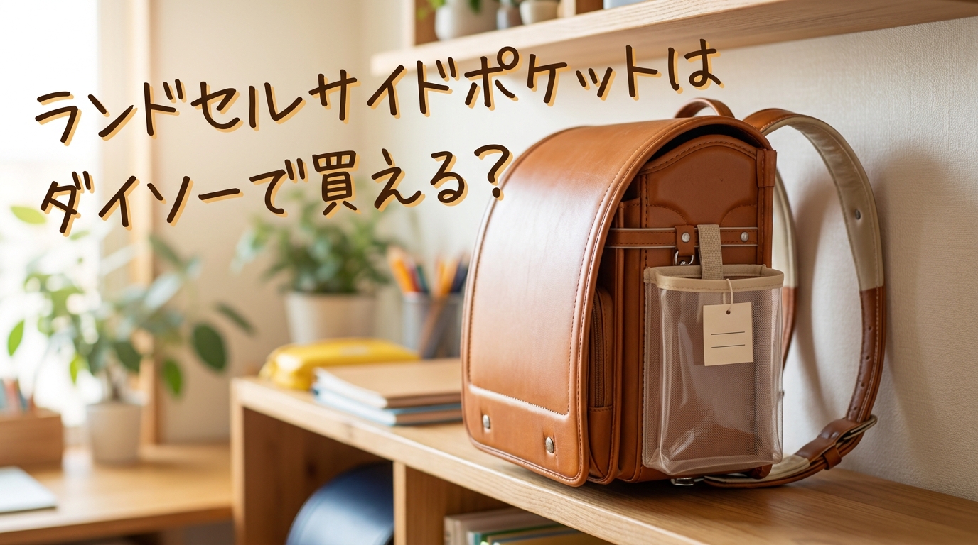 ランドセルサイドポケットはダイソーで買える?