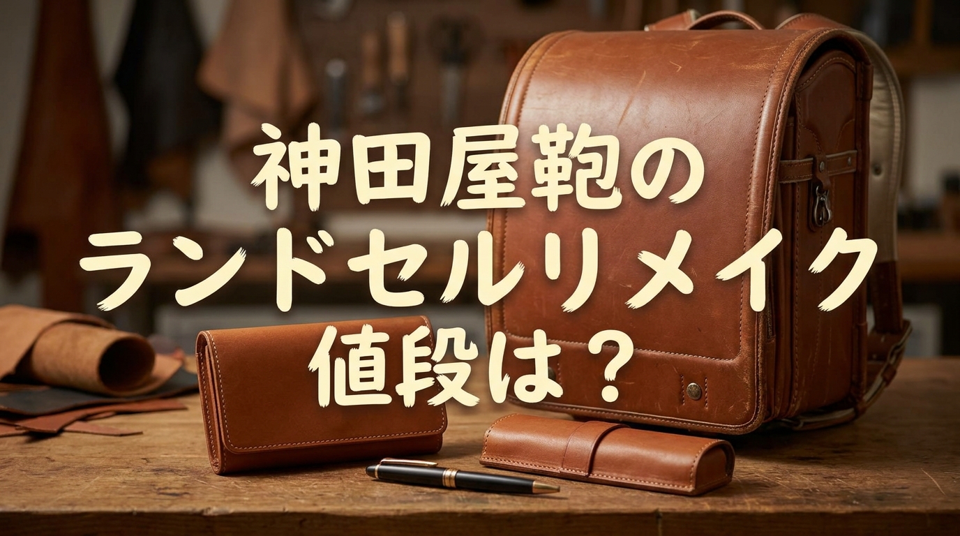 神田屋鞄のランドセルリメイク値段は?