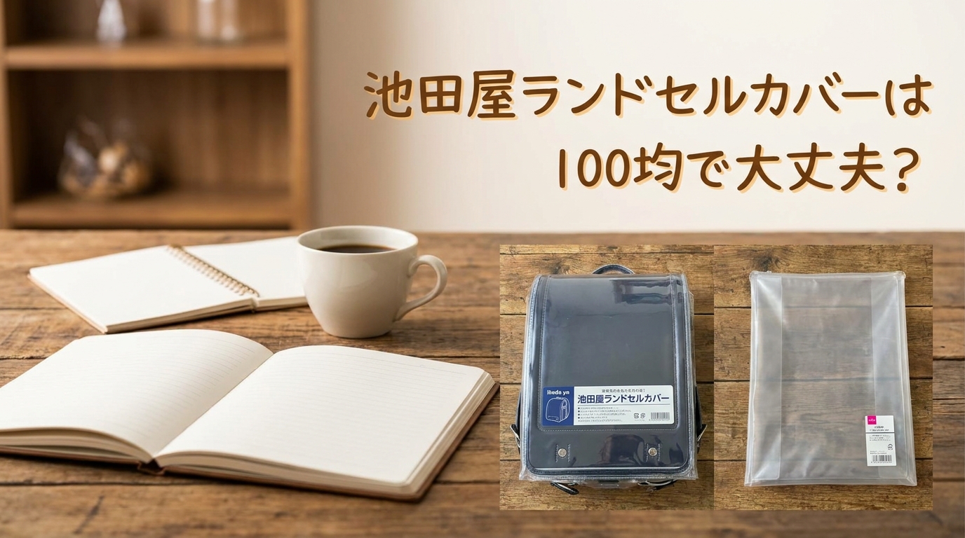 池田屋ランドセルカバーは100均で大丈夫?