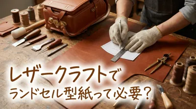 レザークラフトでランドセル型紙って必要？