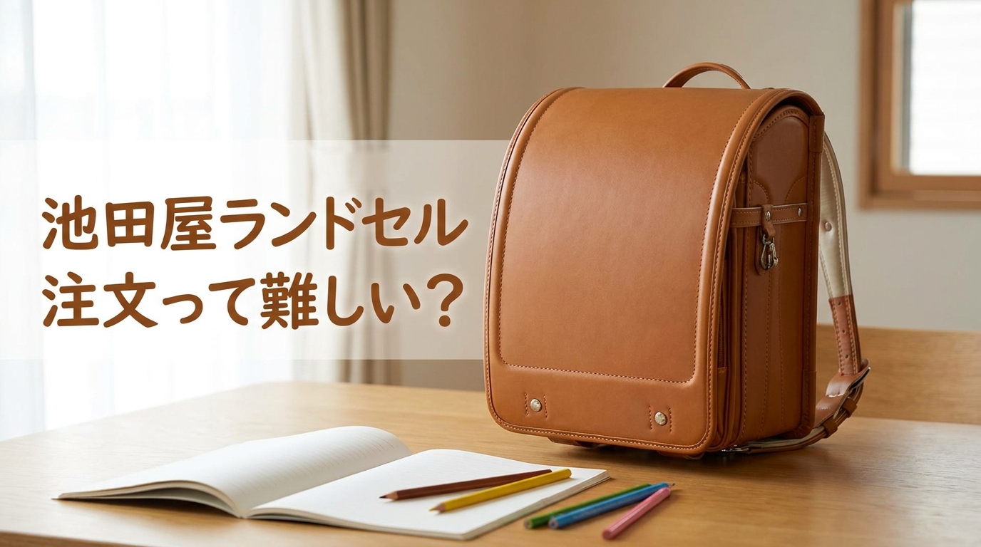 池田屋ランドセル注文って難しい?